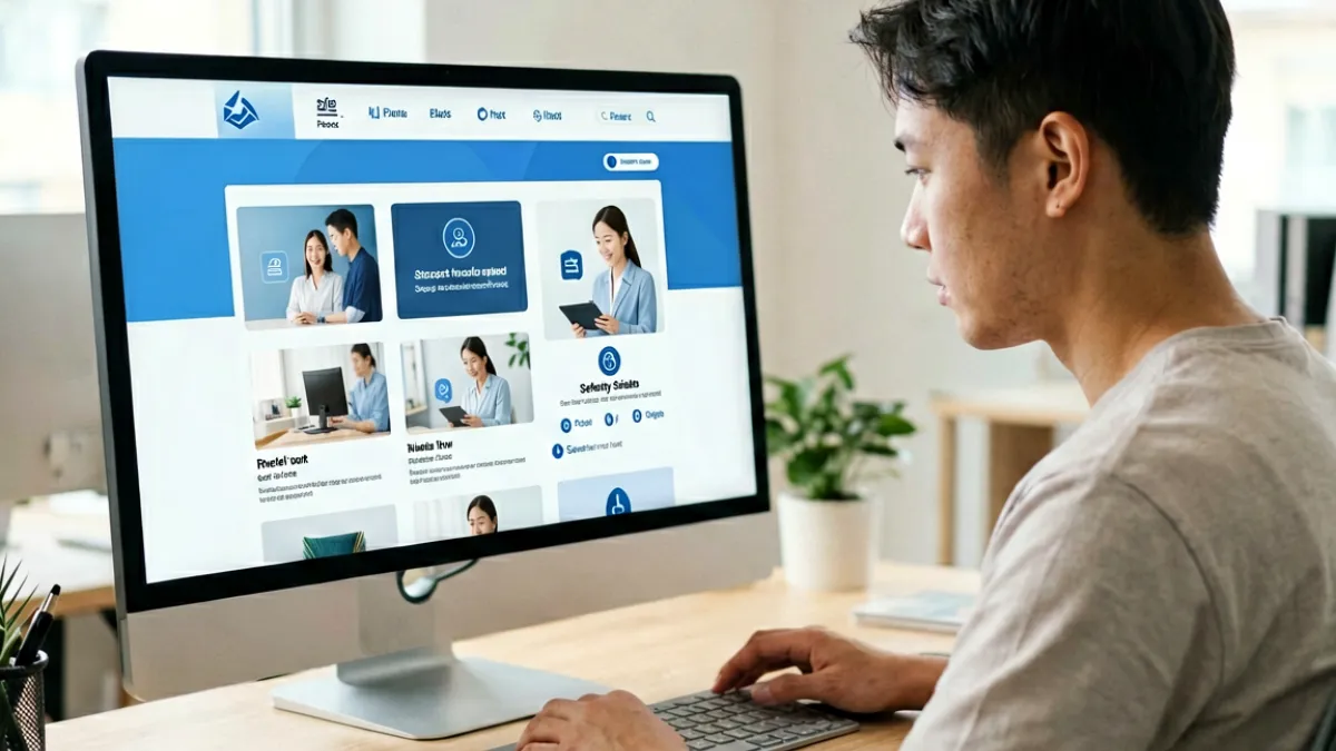 在线miya737新手在电脑浏览器前查看页面入口和基础说明的真实使用场景
